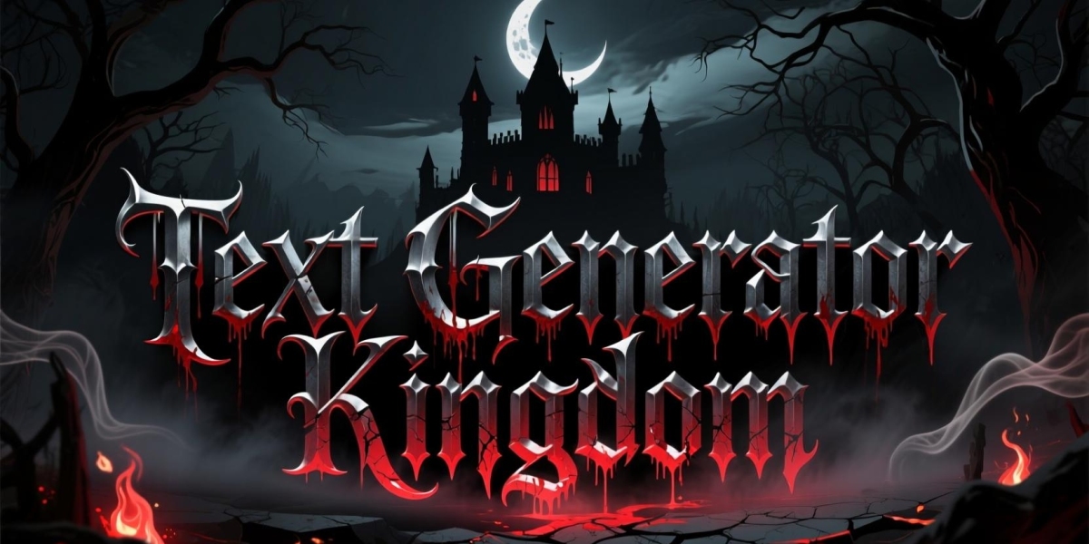Dark Typography Tricks with Evil Fonts from Text Generator Kingdom
