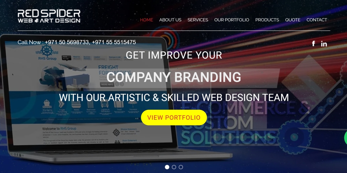 RedSpider Web & Art Design | Your Trusted Partner for Professional Web Design Dubai