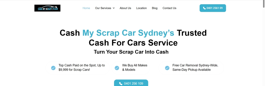 Cash My Scrap Car Cover Image