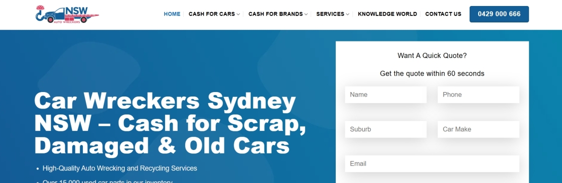 NSW Auto Wreckers Cover Image