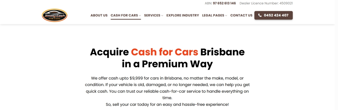 Jimmy Cash for Cars Cover Image