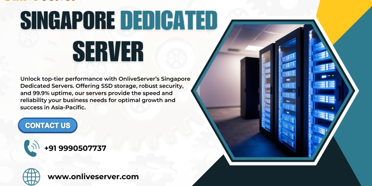 OnliveServer Singapore Dedicated Servers with SSD Storage for Speed 
