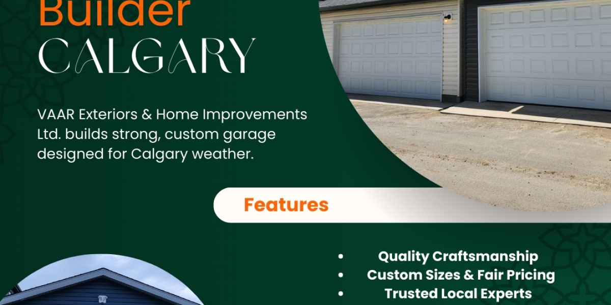 Garage Builder in Calgary – V AAR Exteriors & Home Improvements Ltd