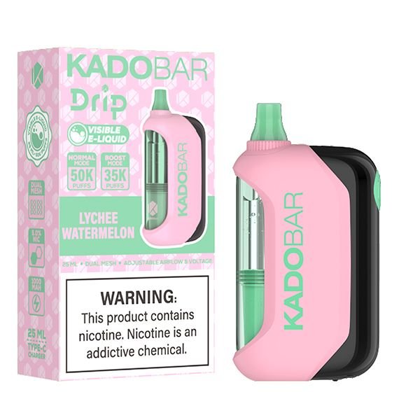 Kado Bar Lychee Watermelon Drip 50K Disposable Vape