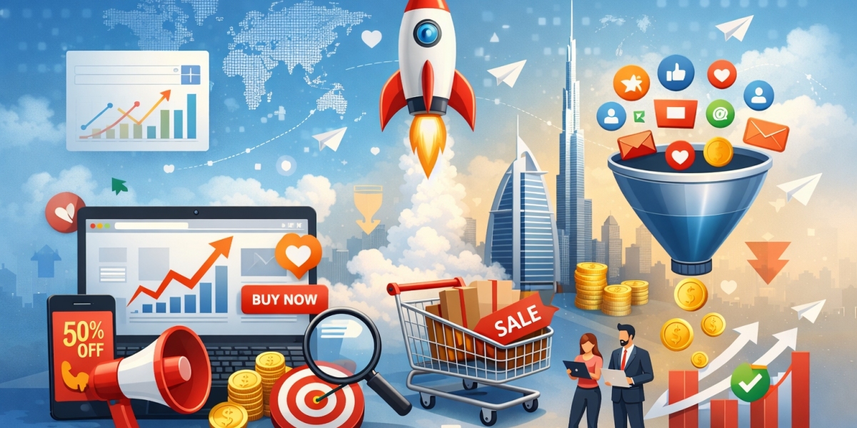 How Digital Marketing Services in UAE Increase Website Traffic and Conversions