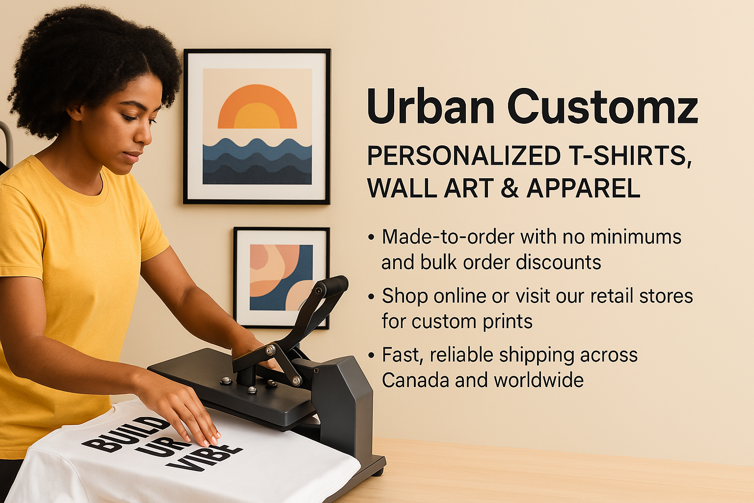 How custom printing works in Canada | Process and quality guide  – Urban Customz