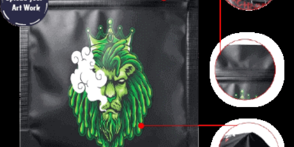 Custom Logo Print On Mylar Bags