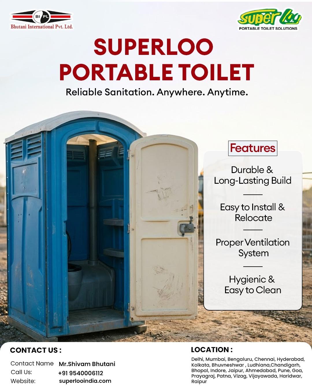 Best Portable Toilets on Rent for Events and Construction –...