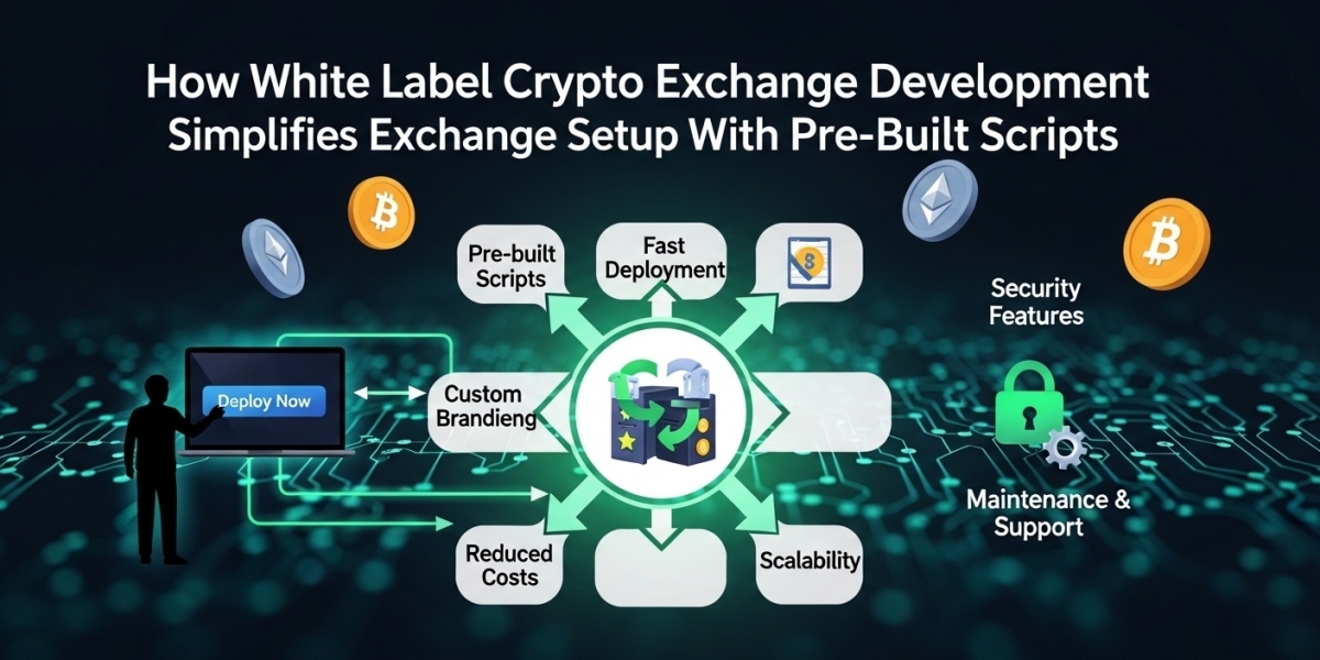 How White Label Crypto Exchange Development Simplifies Exchange Setup With Pre-Built Scripts