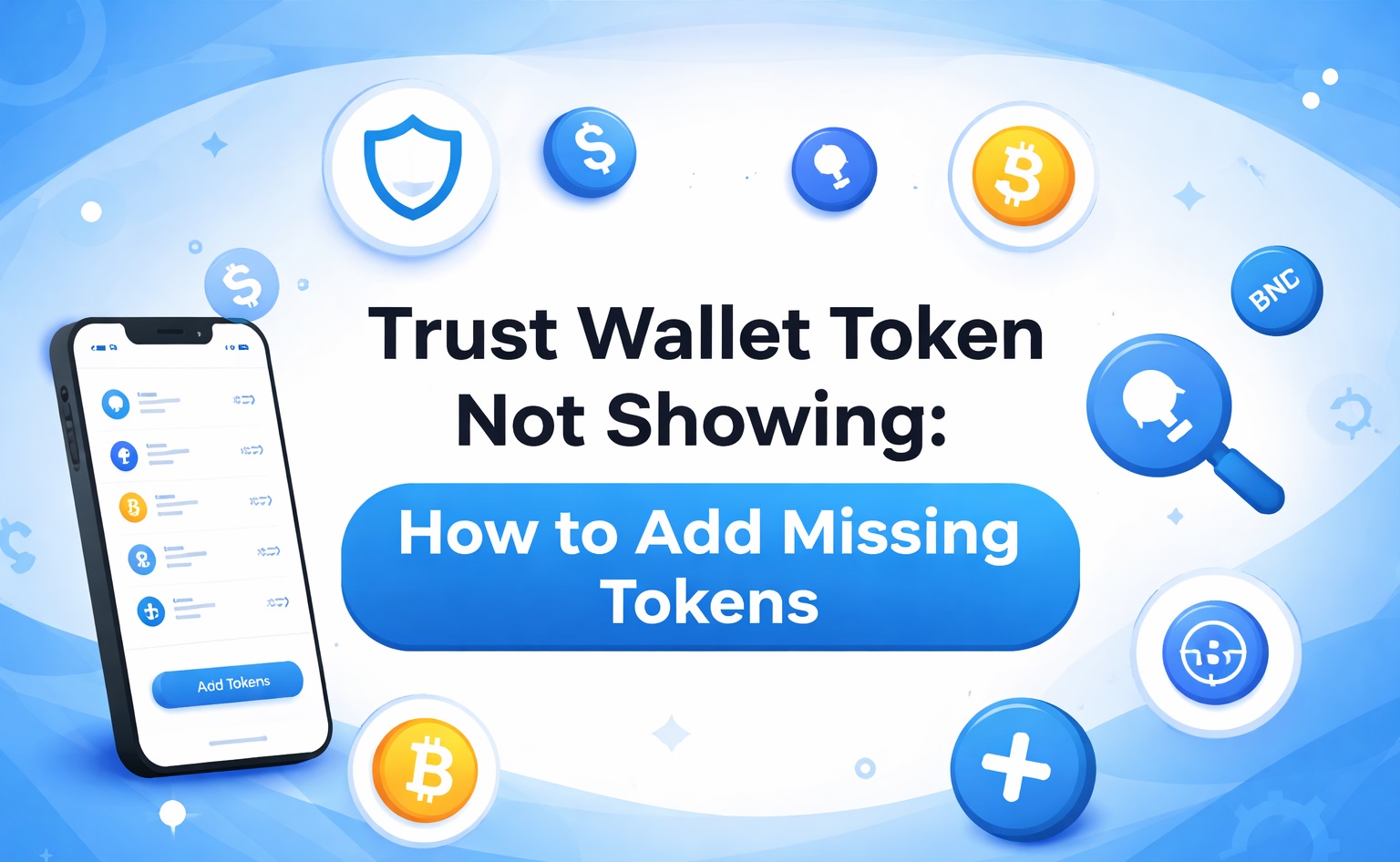 Trust Wallet Token Not Showing: How to Add Missing Tokens