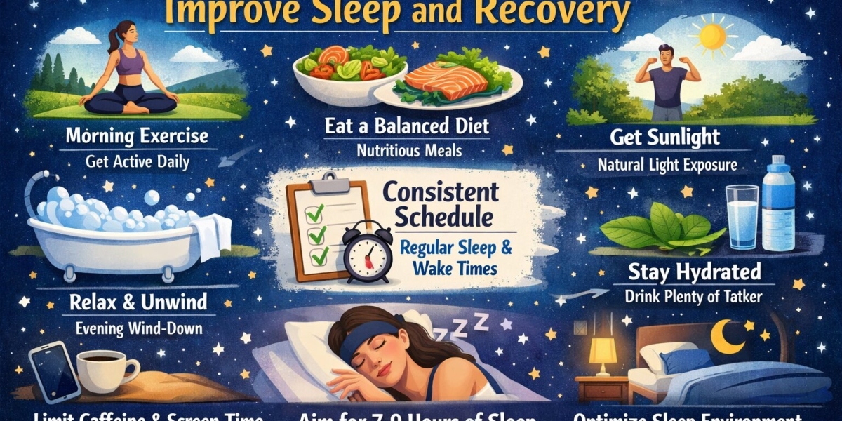 Healthy Daily Routine to Improve Sleep and Recovery